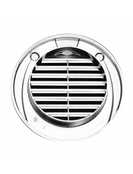 Chrom Luftventilator D104 mm Dicke 7 mm 2