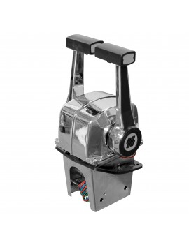 MaviMare TOP Flush Mount Doppel-Schalthebel mit Trim für 2 Motoren