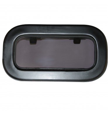 Bootsfenster Lewmar FLUSH 1 schwarz Portlight