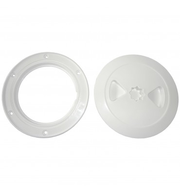 Inspektionsluke weiss D-114 Boot www.e-nautica.de