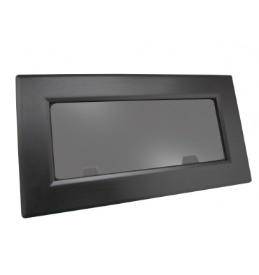 Bootsfenster Lewmar FLUSH MITRE 1 Portlight schwarz - dunkelgraues glass 393129802