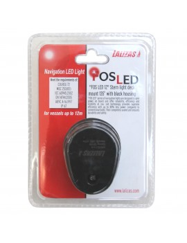 Navigationslicht Lampe FOS LED 12 STERN HORIZONTAL DECK MOUNT BLACK 2