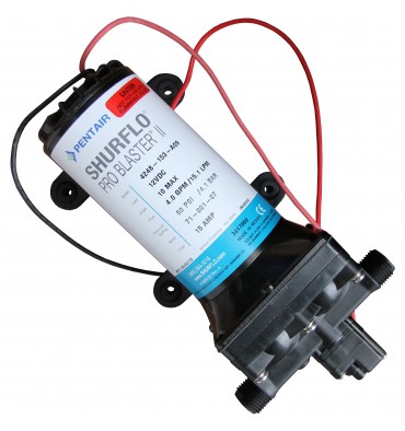 Marine DRUCKWASSERPUMPE 24V 15.1L 45PSI PRO BAITMASTER II CONTINUOUS DUTY OEM