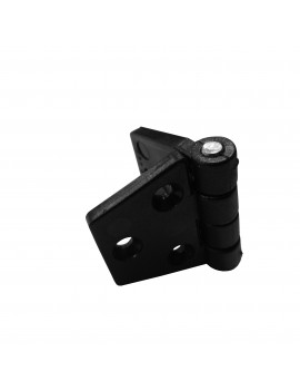 Marine Hochleistungs Scharnier schwarz 63 x 40 x 4.5mm 2