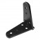 Marine Scharnier aus schwarzem Polyamid 135 x 40 x 4.5mm