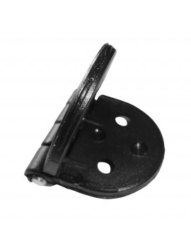 Marine Hochleistungsscharnier aus schwarzem Polyamid 70 x 40 x 4.5mm 2