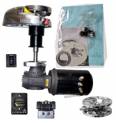 Ankerwinde Lewmar V1 12V 700W 8mm Set www.e-nautica.de Marine Shop