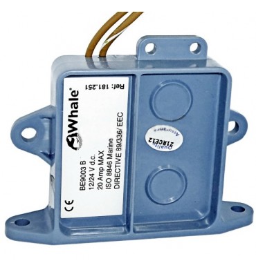 Elektronischer Schalter 12V/24V – Wassersensor mit 20 Sekunden Verzögerung