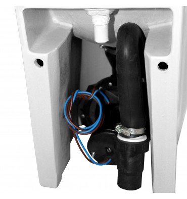 Bootstoilette LAGUNA STANDARD 12V Soft Close – Porzellan, elektrische Marine-Toilette