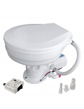 Für Boot Camper Wc Toilette Marine Elektrisch 24v IN Porzellan Weiß