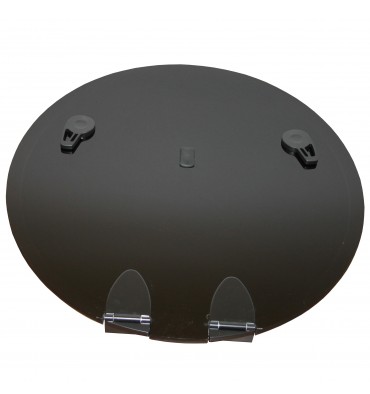 Lewmar FLUSH Luke Gr. 22 / GEN.1 – Graues Acrylglas, Rund