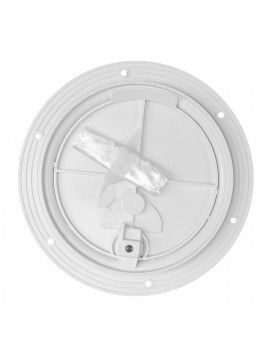 Inspektionsdeckel weiss  T LOCK D-265mm www.e-nautica.de 2