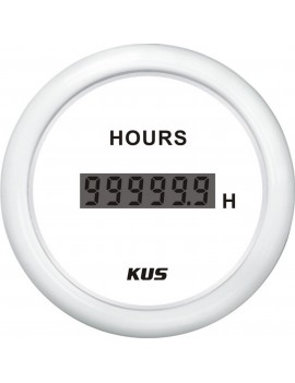 Fäkalientank-Füllstandsanzeige 240–33 Ohm, Ø52 mm, Weiß – Serie V