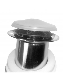 Marine Waschbeckenablauf mit CLICK-CLACK-System "EASY CLICK" 1 1/4" 2