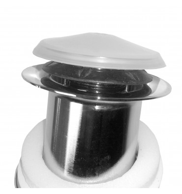 Marine Waschbeckenablauf mit CLICK-CLACK-System "EASY CLICK" 1 1/4"