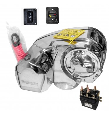 Ankerwinde Lewmar PRO-SERIES 1000 12V 700W 8MM Set