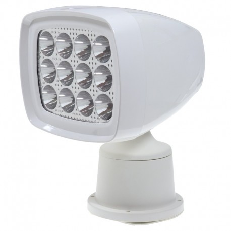 Marine LED Suchscheinwerfer weiß 10-30V, 12x5W, IP67, mit Fernbedienung
