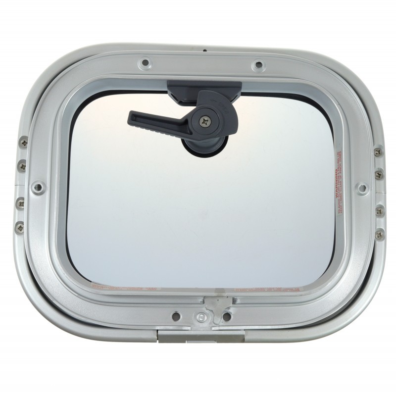 Lewmar Low Profile 03 – Bootsluke 246x301 mm – Öffnungswinkel bis 95°