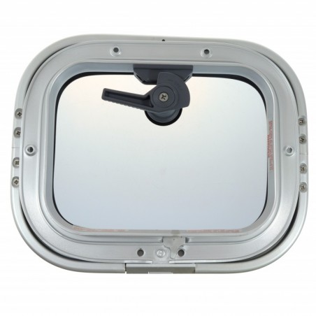 Lewmar Low Profile 03 – Bootsluke 246x301 mm – Öffnungswinkel bis 95°