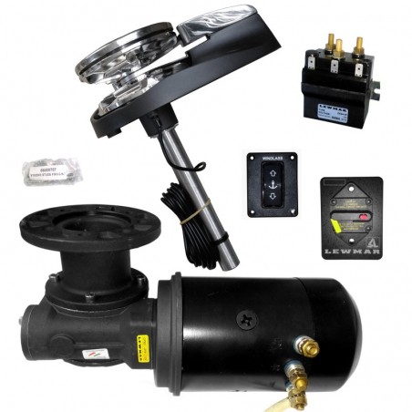 Ankerwinde Lewmar CPX 0 12V 6/7MM 700W Set www.e-nautica Marine Shop