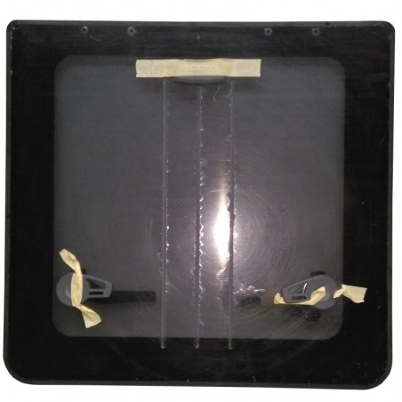 Lewmar FLUSH Luke BAVARIA 3019 0500 – Graues Glas mit schwarzem Rand, Komplett-Reparatursatz