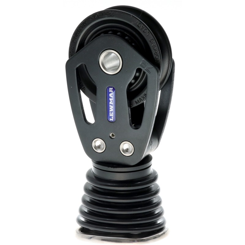 Lewmar HTX Block 72 mm Single Upstand – für Leinen bis 14 mm
