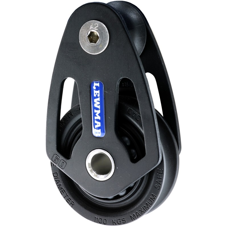 Lewmar HTX Block 60 mm Single Web – für Tau bis 12 mm