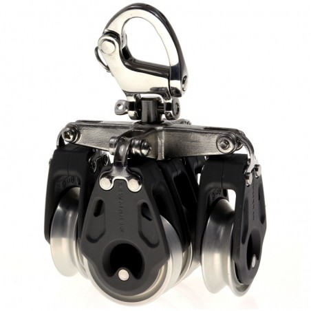 Lewmar SC Block 40 mm 10:1 Top – 5 Rollen, 800 kg