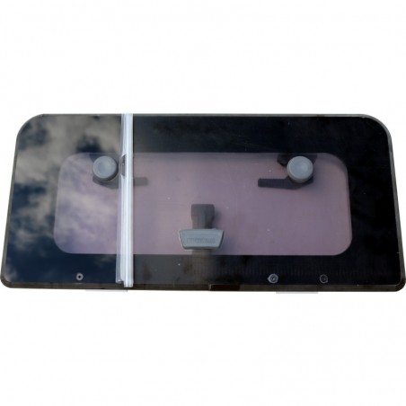 Lewmar FLUSH Luke für BAVARIA F2G 575x284 mm – Graues Acrylglas