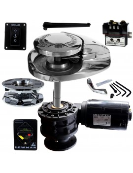 Lewmar V5 Ankerwinde 24V 2000W für 10 mm Kette – Komplettset