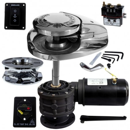 Lewmar Ankerwinde V4 12V 1600W Komplettset – 10mm