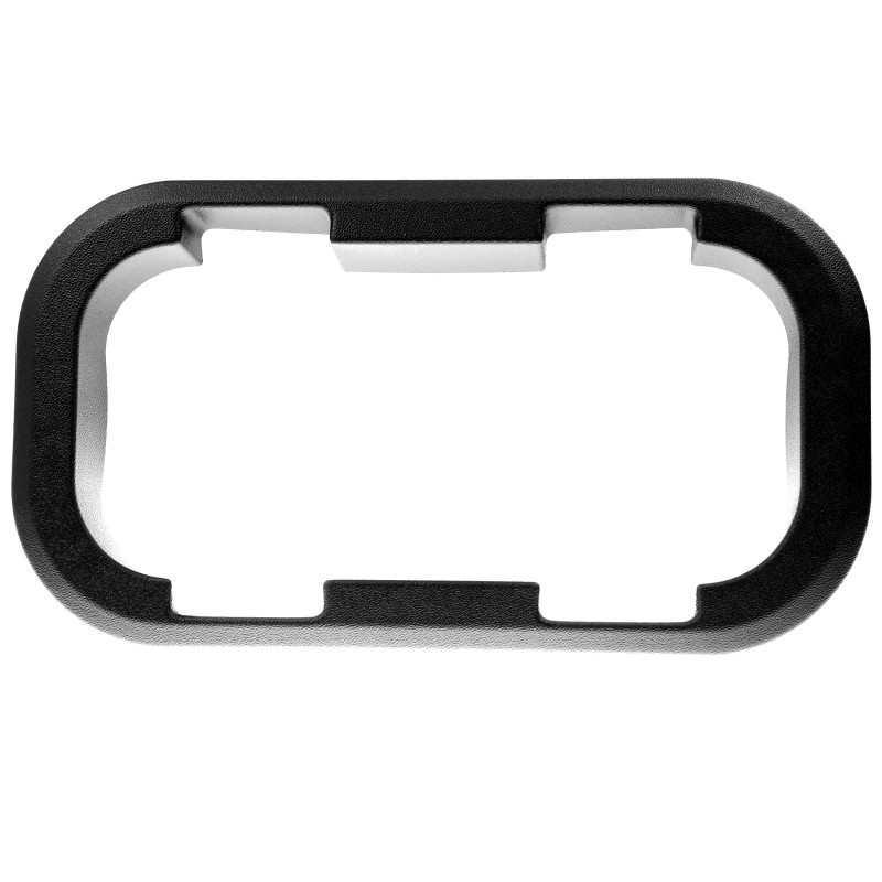 Lewmar Trim Kit Einbaurahmen für Portlight Standard 0  - Schwarz