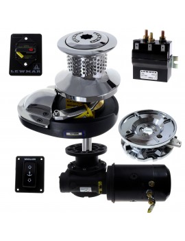 Lewmar CPX2 Ankerwinde 12V 700W mit Kabestan – Komplettset für 8 mm Kette