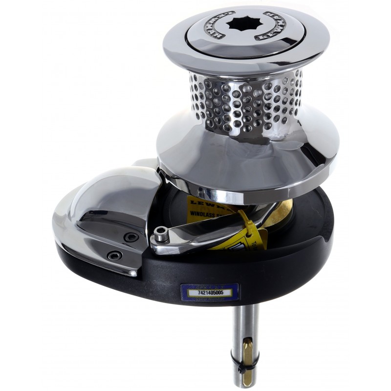 Lewmar CPX2 Ankerwinde 12V 700W mit Kabestan – Komplettset für 8 mm Kette