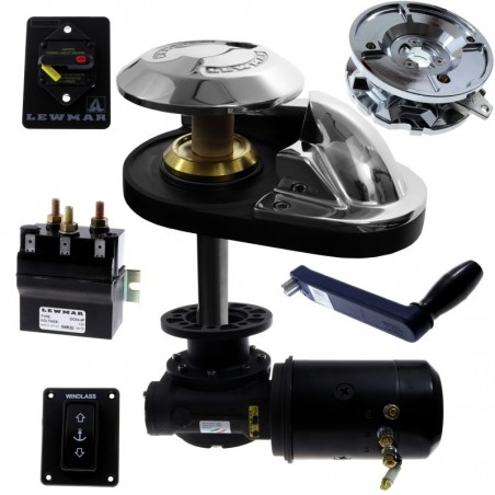 Ankerwinde Lewmar CPX 2 12V 700W 7MM KOMPLETT e-nautica.de