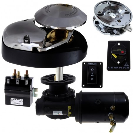 Lewmar Ankerwinde CPX2 12V 700W 8MM Spillkopf – Komplettset