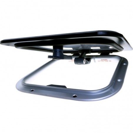 Bootsluke Lewmar FLUSH für BAVARIA F2G – Grau getöntes Acrylglas (330 x 329 mm)