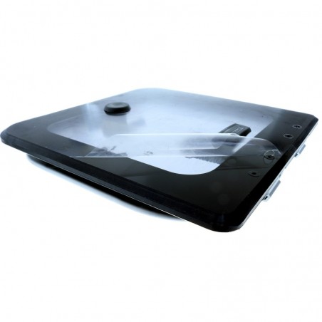 Bootsluke Lewmar FLUSH für BAVARIA F2G – Grau getöntes Acrylglas (330 x 329 mm)