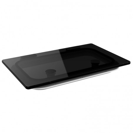 Bootsluke Lewmar FLUSH 20 GEN.3 - Dunkelgraues Glass