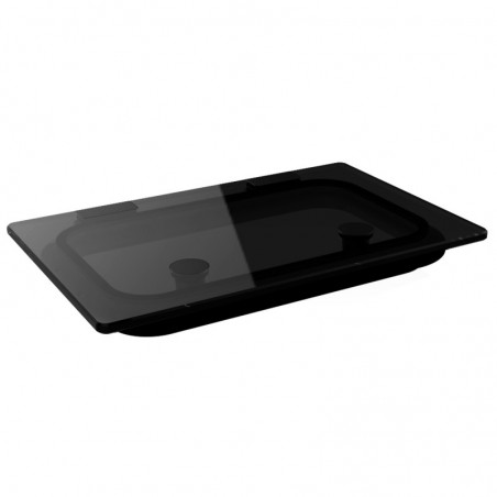 Bootsluke Lewmar FLUSH 20  GEN.3 - Rahmen und Glass schwarz