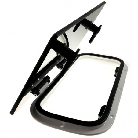 Lewmar FLUSH 41 Decksluke GEN.3 Dunkelgraues Glas