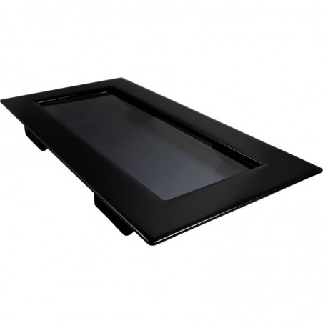 Lewmar FLUSH MITRE 1 Bootsfenster schwarz- Glas Grau -DY