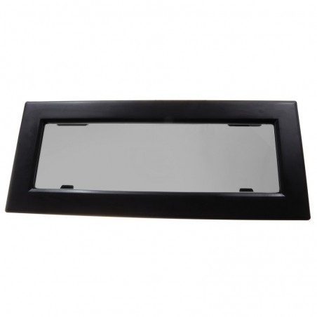 Lewmar FLUSH MITRE 1 Bootsfenster schwarz- Glas Grau -DY www.e-nautica.de