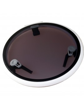 Lewmar Low Profile 22 – Runde Decksluke Ø 588 mm Weiß 2