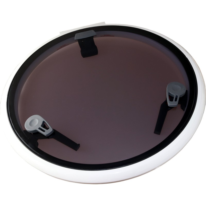 Lewmar Low Profile 22 – Runde Decksluke Ø 588 mm Weiß