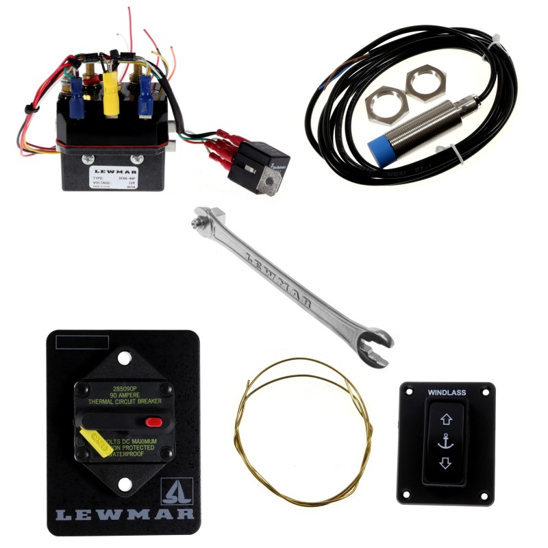 Lewmar Heckankerwinde S 2000 12 V 1000 W