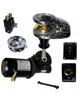 LEWMAR V3 ANKERWINDE – 12V, 1000W, EDELSTAHL, FÜR 10 MM KETTE – KOMPLETTSET