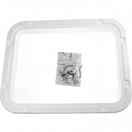 Lewmar Trim Kit Einbaurahmen Luke Gr. 50 - Weiß