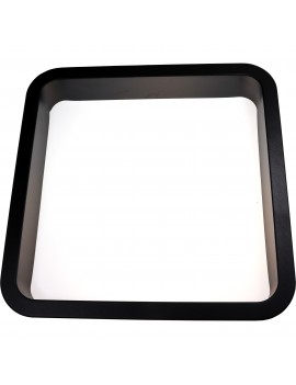 Abschlussrahmen für Luken Lewmar Größe 60, schwarze Farbe.