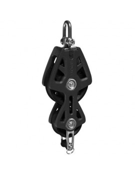 Lewmar Synchro 50 Violinblock mit Klemme 6-10 mm, Schwarz 🎵⛵